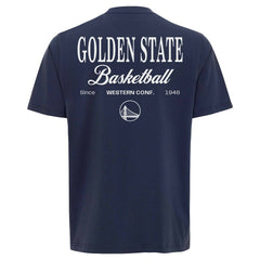 Blue Golden State Warriors Sportiqe Unisex Athletic Club Collection Duke Relaxed Fit Premium T-Shirt sale | NBA