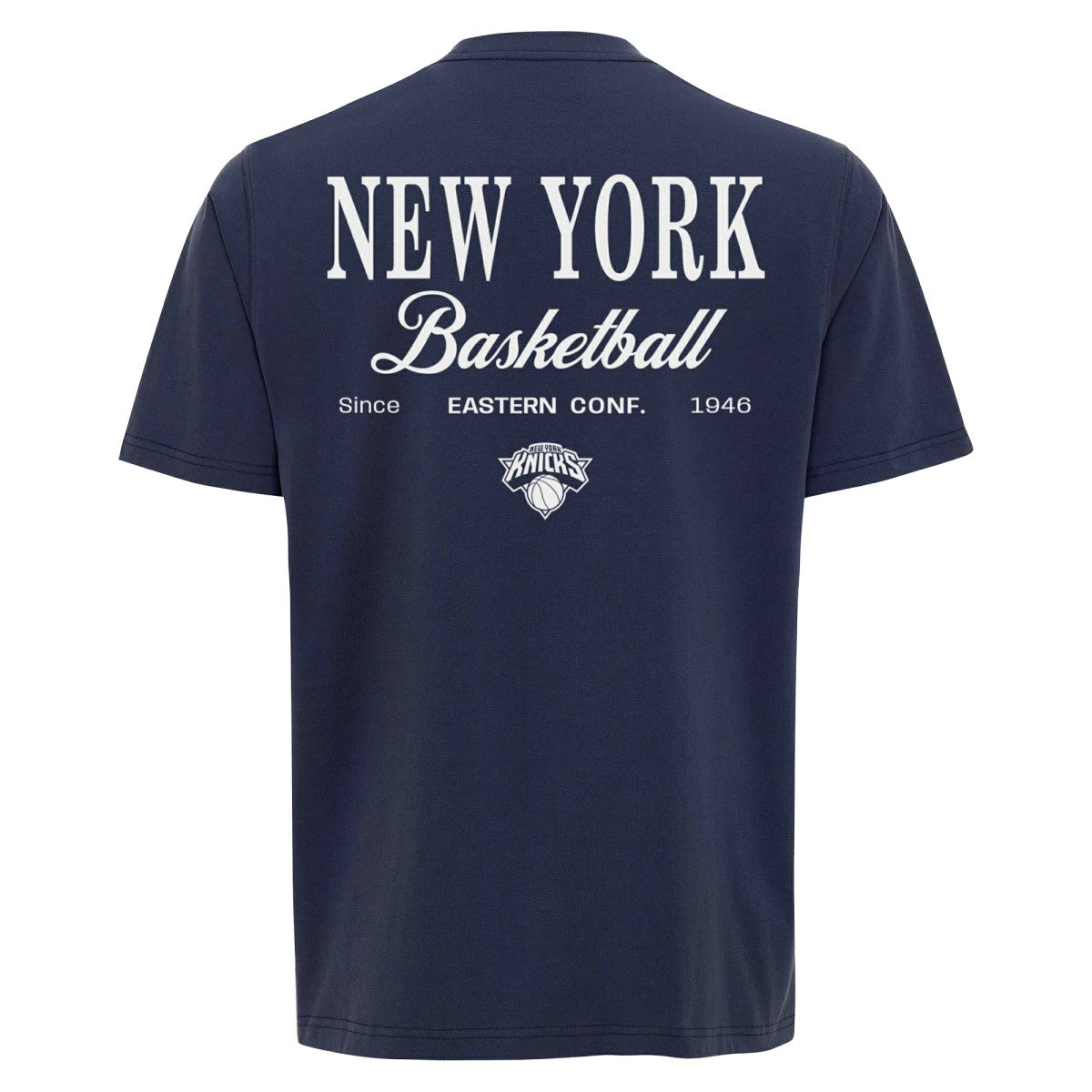 Blue New York Knicks Sportiqe Unisex Athletic Club Collection Duke Relaxed Fit Premium T-Shirt | NBA
