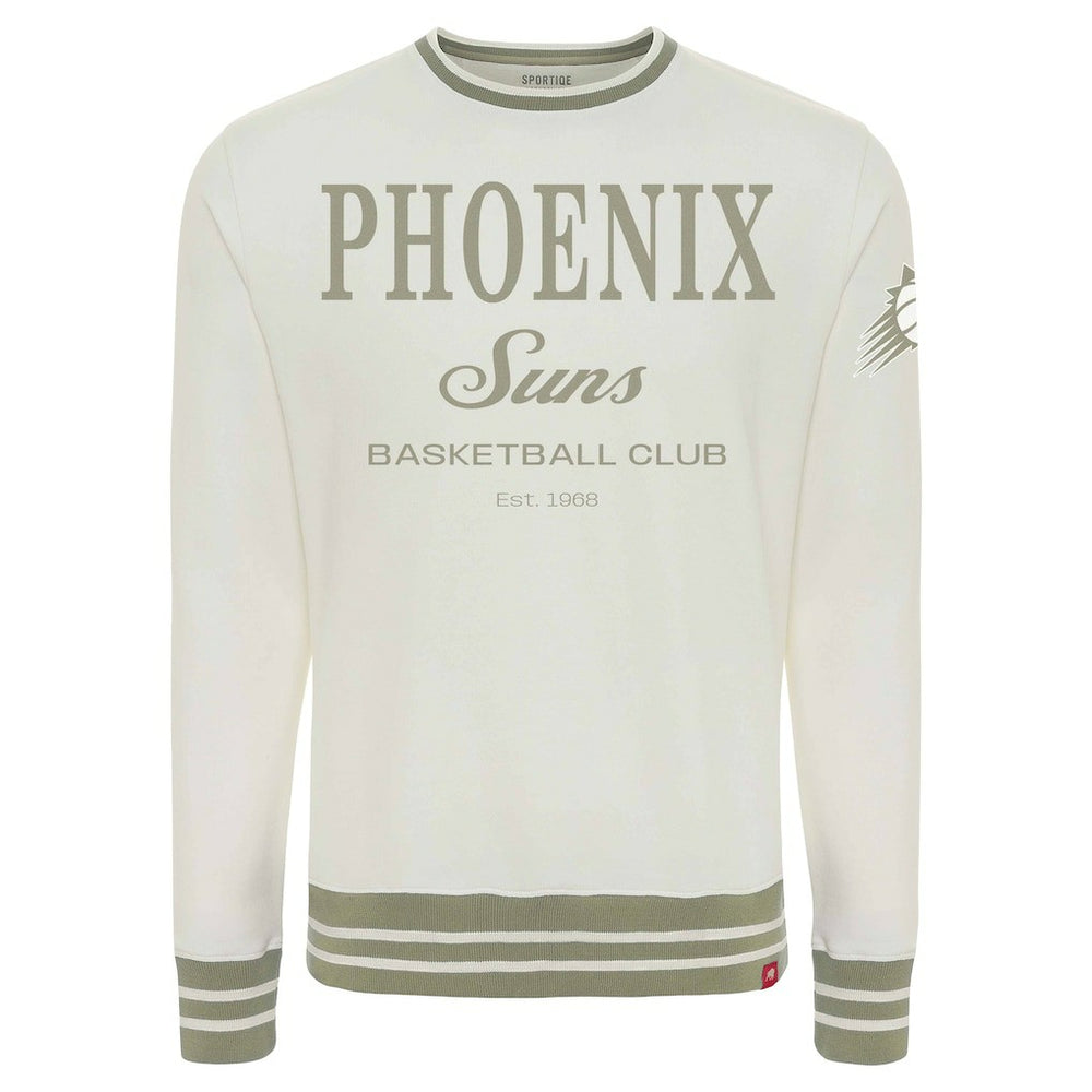 Cream Phoenix Suns Sportiqe Unisex Athletic Club Collection Ellington Premium Sweatshirt sale | NBA