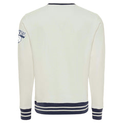 Cream New York Knicks Sportiqe Unisex Athletic Club Collection Ellington Premium Sweatshirt | NBA