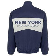 Blue New York Knicks Sportiqe Unisex Athletic Club Collection Senna Premium Lightweight Full-Zip Jacket | NBA