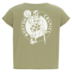 Kelly Green Boston Celtics Sportiqe Women's Athletic Club Collection Alana Premium Cropped T-Shirt | NBA