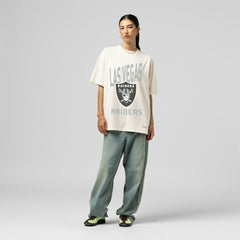 Las Vegas Raiders Women's Logo Rise Boyfriend T-Shirt | NFL On sale