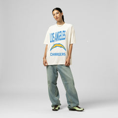 Los Angeles Chargers Women's Logo Rise Boyfriend T-Shirt | NFL US