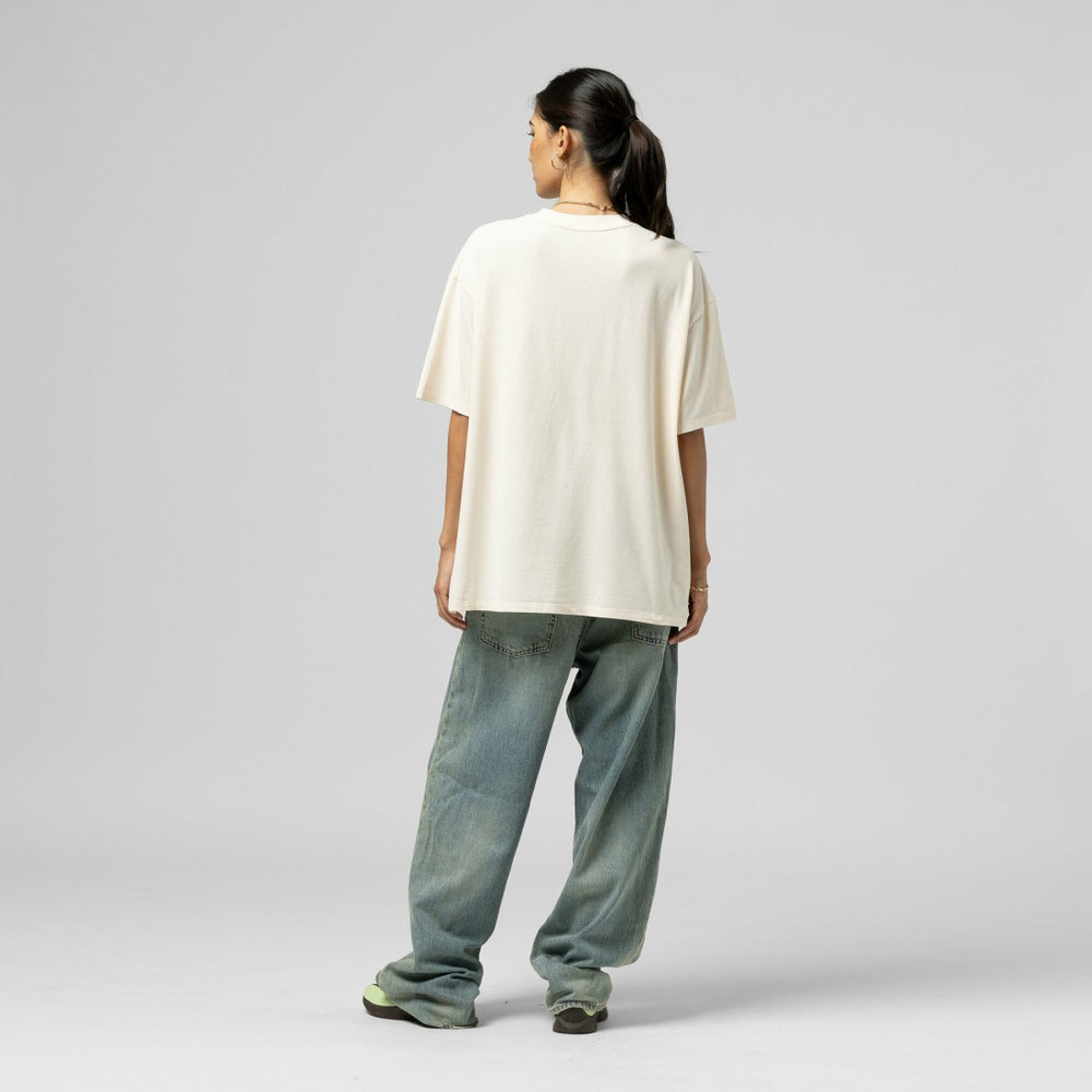 Seattle Seahawks Women's Logo Rise Boyfriend T-Shirt | NFL New