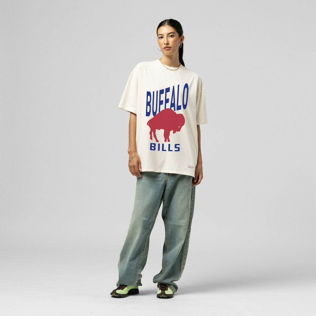 Buffalo Bills Women's Logo Rise Boyfriend T-Shirt | NFL Sale