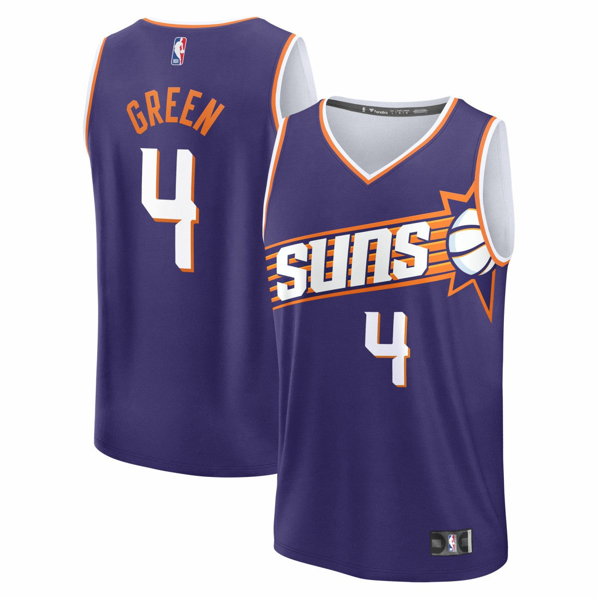 Purple Jalen Green Phoenix Suns Fast Break Replica Jersey | NBA