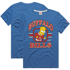 Buffalo Bills Homage x The Simpsons Unisex Tri-Blend T-Shirt | NFL New