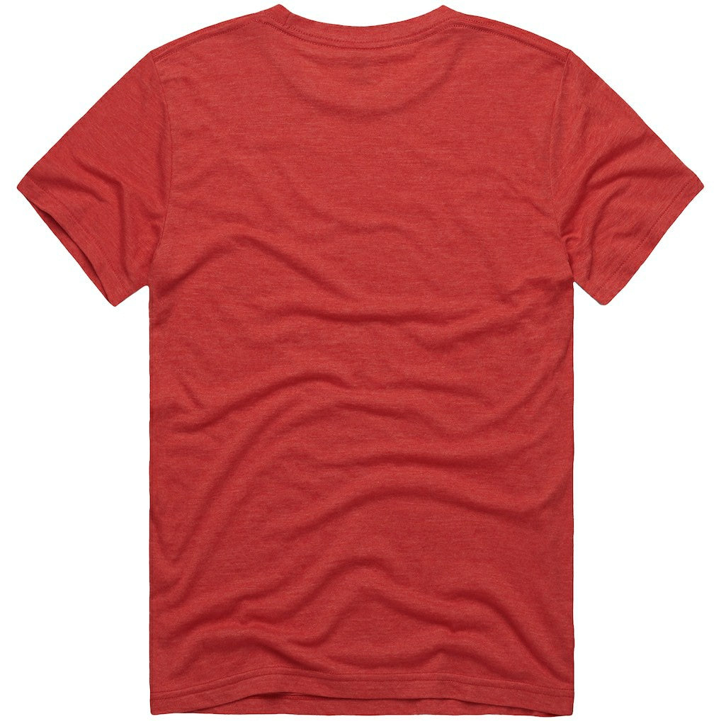Kansas City Chiefs Homage x The Simpsons Unisex Tri-Blend T-Shirt | NFL On sale