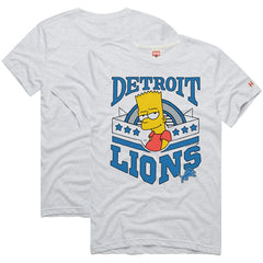 Detroit Lions Homage x The Simpsons Unisex Tri-Blend T-Shirt | NFL On sale