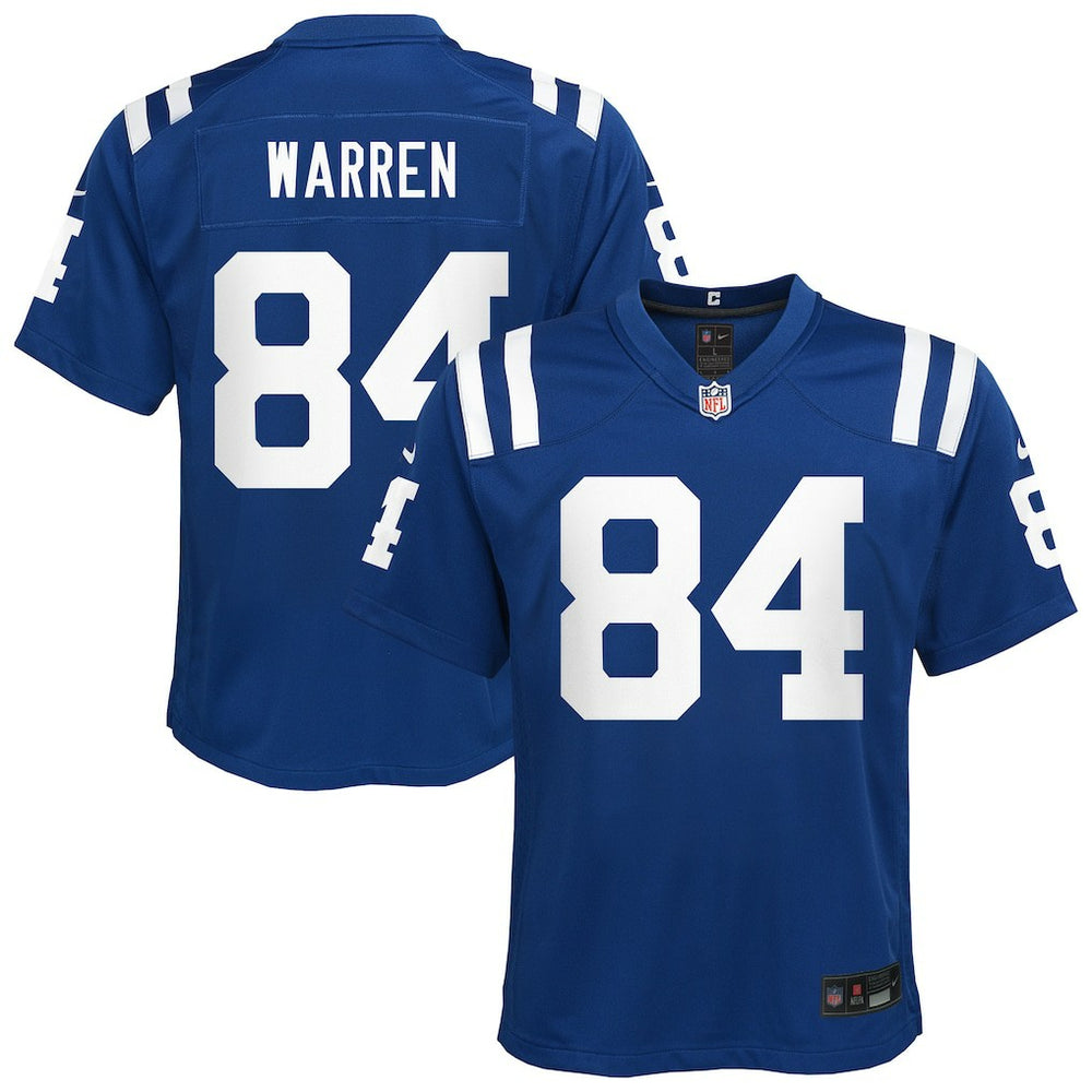Indianapolis Colts Tyler Warren  Youth Team Game Jersey | NFL Discount
