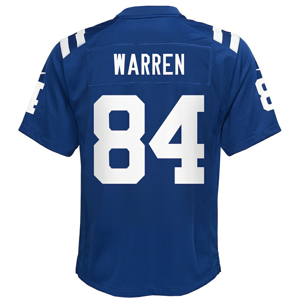 Indianapolis Colts Tyler Warren  Youth Team Game Jersey | NFL Discount