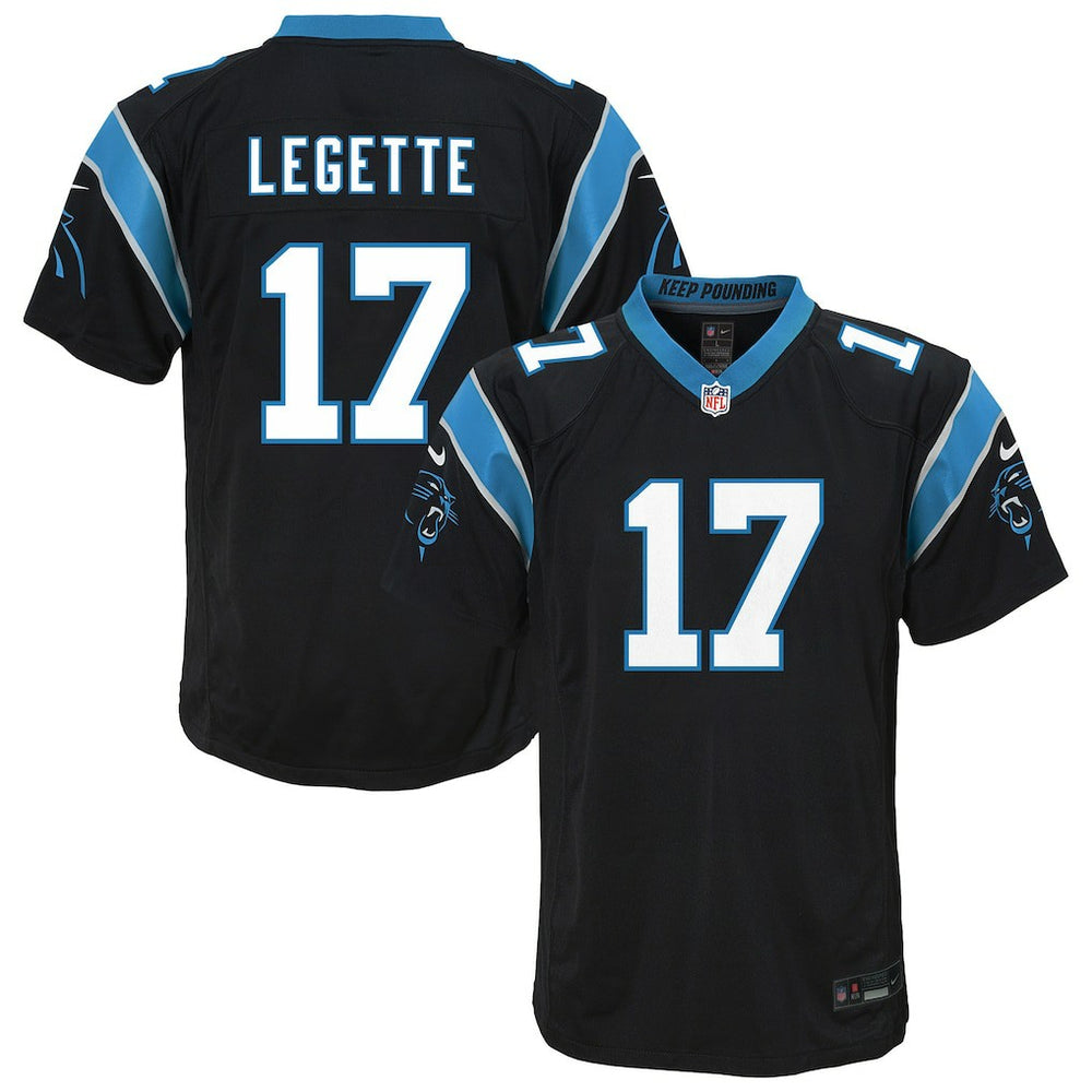 Carolina Panthers Xavier Legette  Youth Team Game Jersey | NFL Outlet