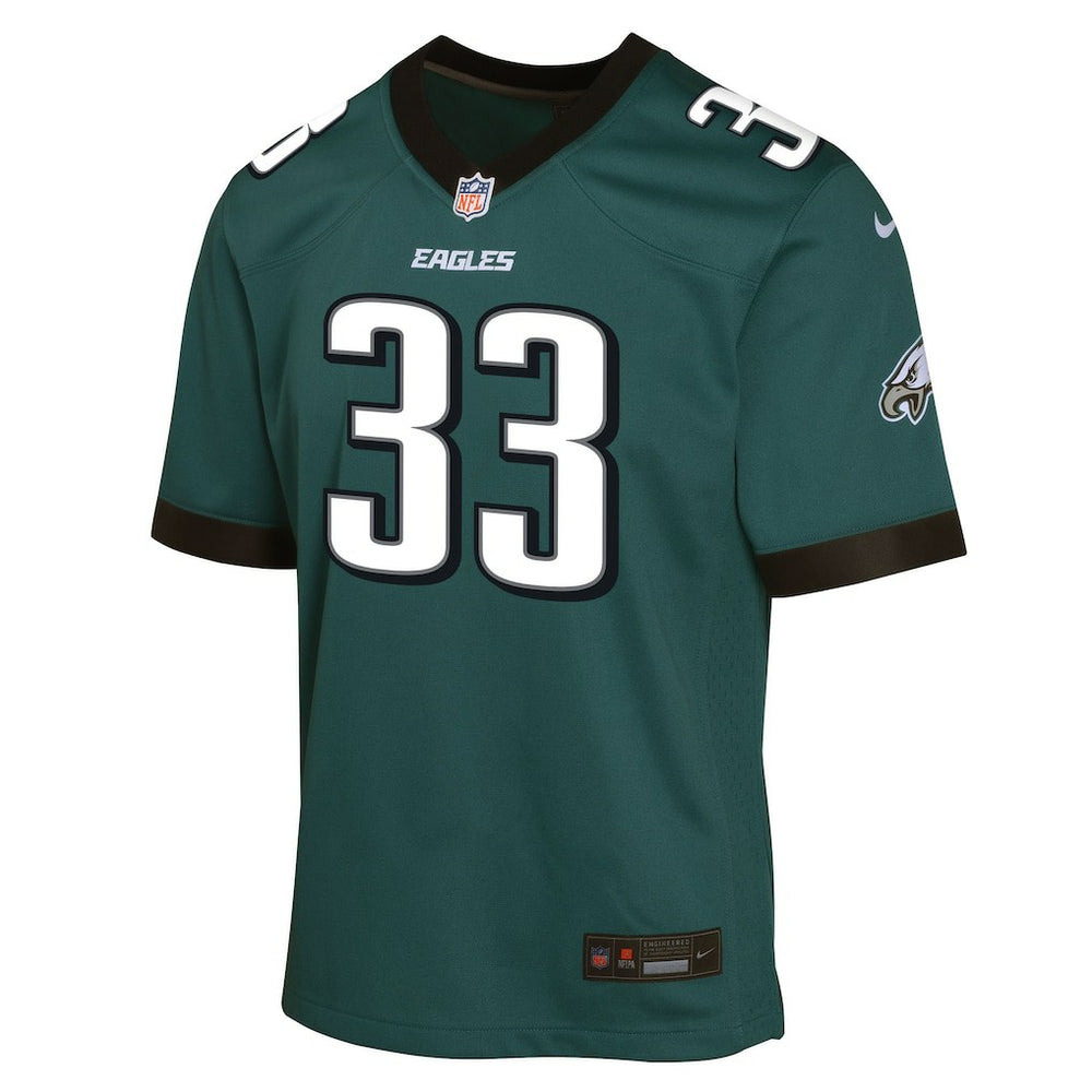 Philadelphia Eagles Cooper DeJean  Youth Game Player Jersey | NFL Outlet