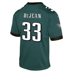 Philadelphia Eagles Cooper DeJean  Youth Game Player Jersey | NFL Outlet