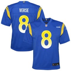 Los Angeles Rams Jared Verse  Youth Team Game Jersey | NFL Outlet