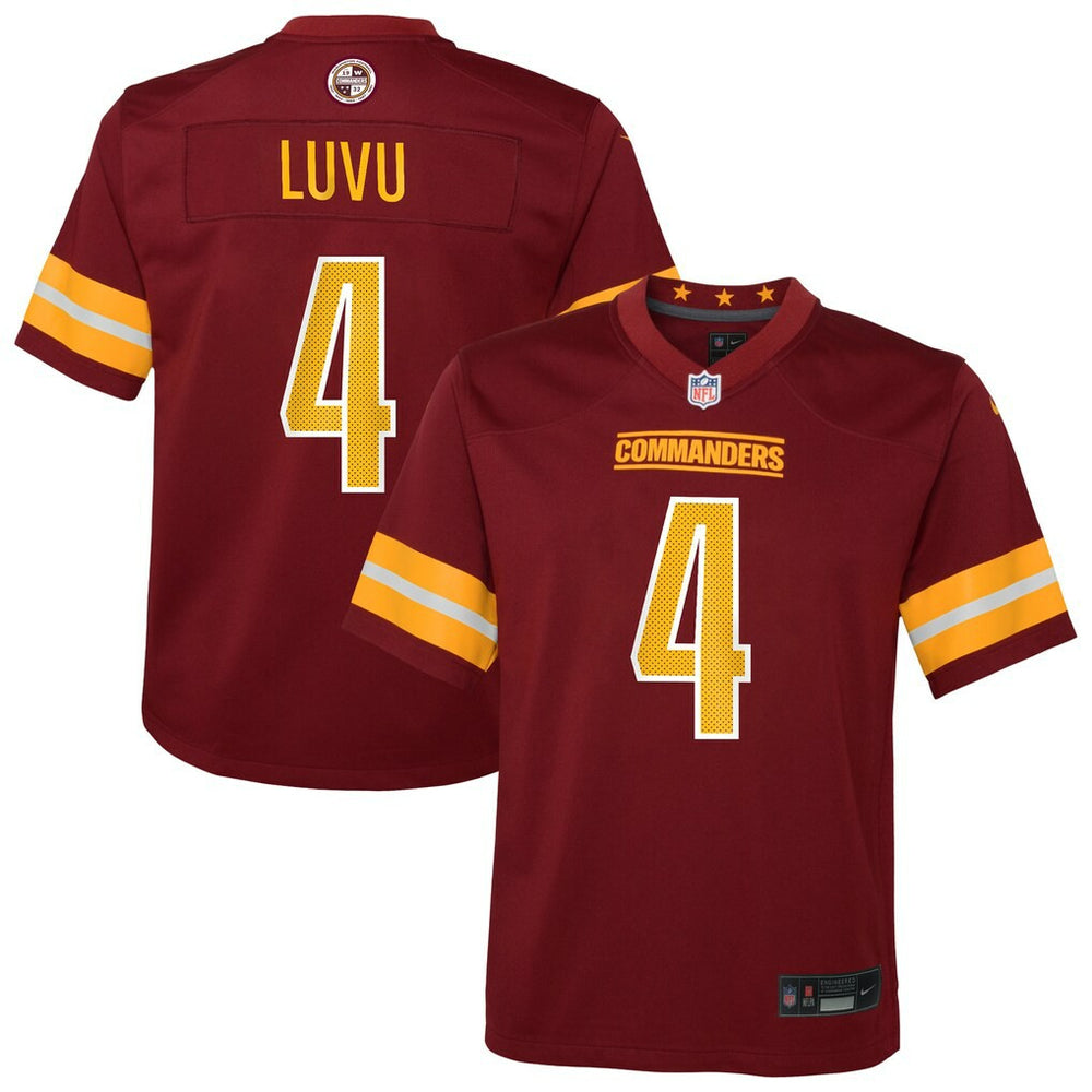 Washington Commanders Frankie Luvu  Youth Team Game Jersey | NFL Near me