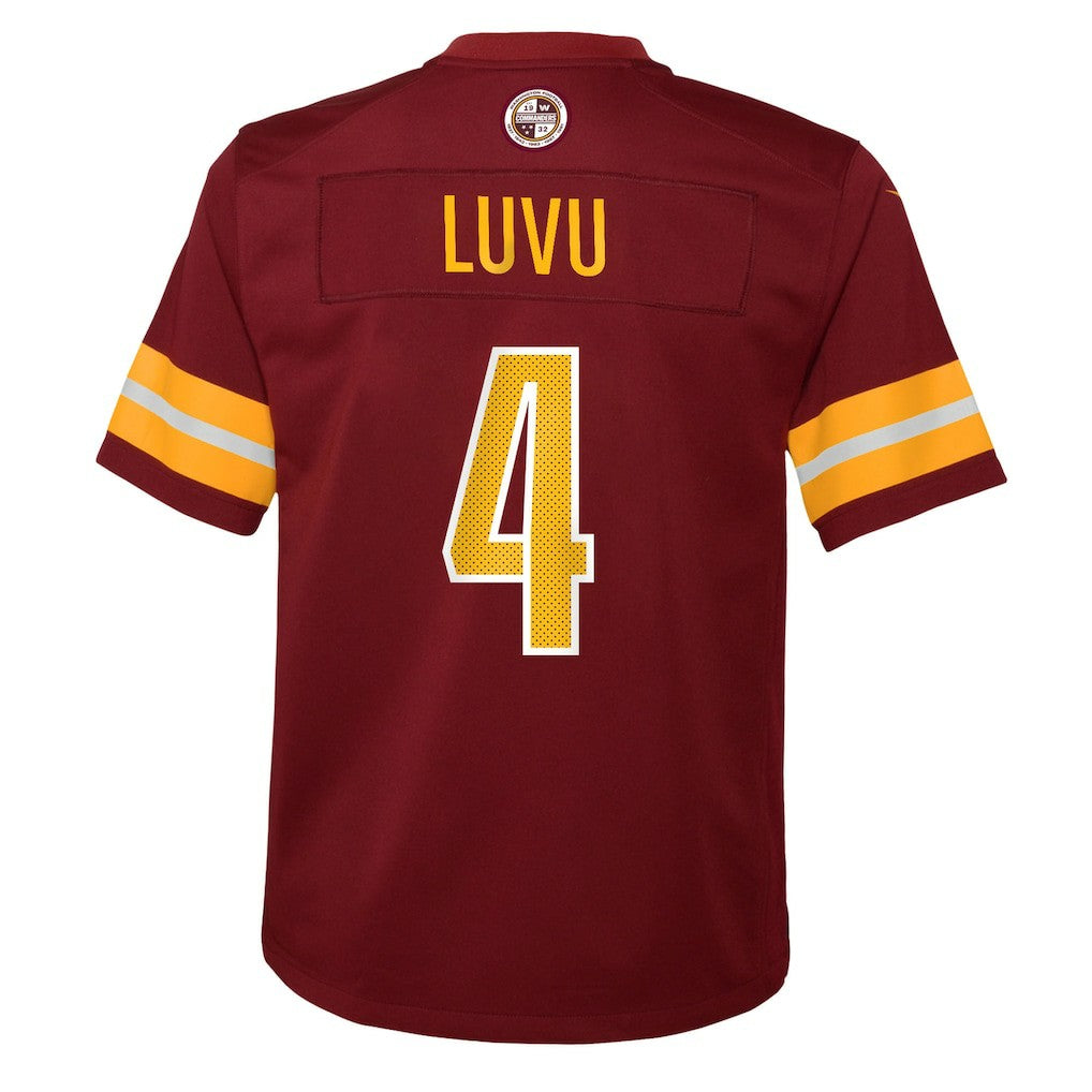 Washington Commanders Frankie Luvu  Youth Team Game Jersey | NFL Near me
