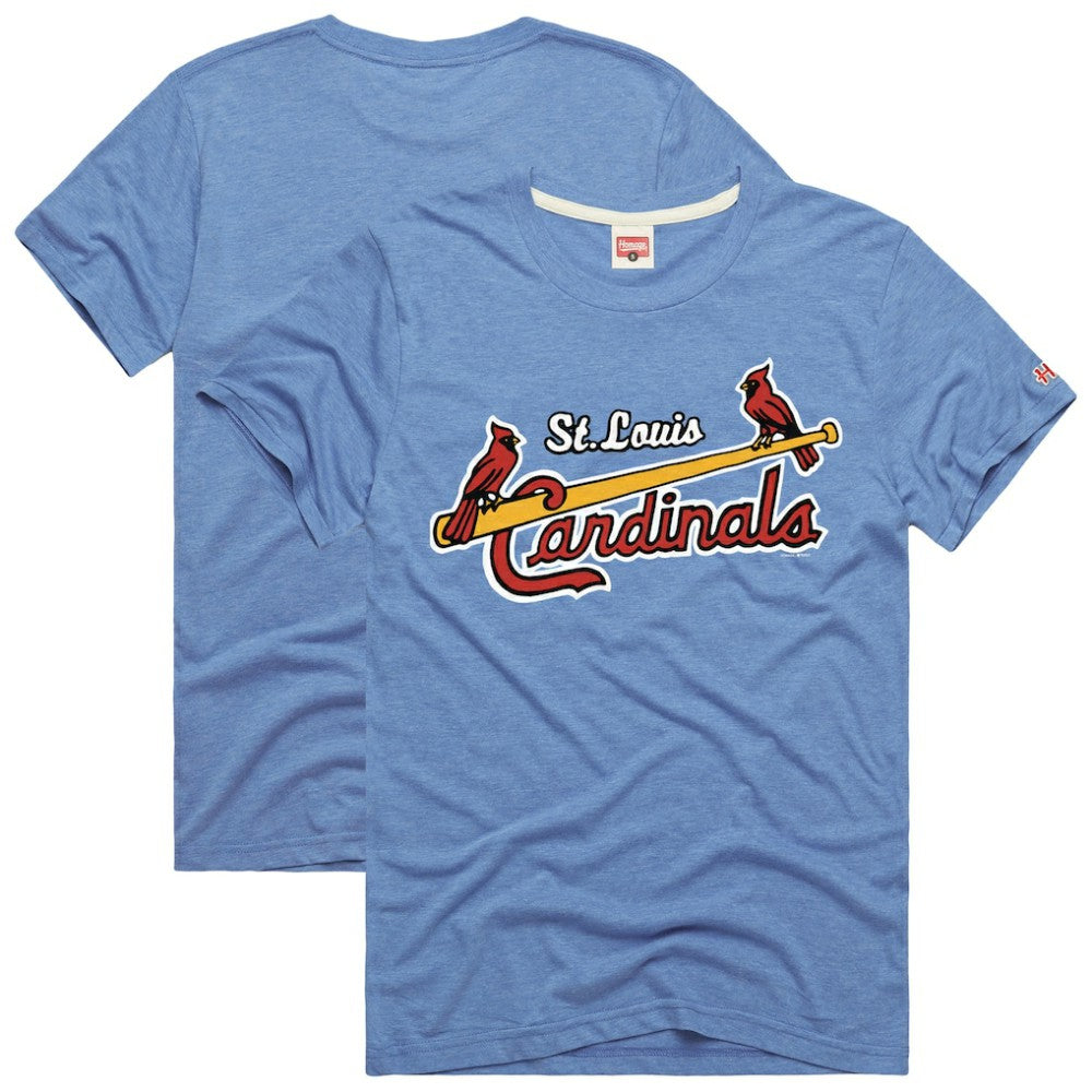 St. Louis Cardinals Homage Hyper Local Refresh Tri-Blend T-Shirt - MLB T-shirts