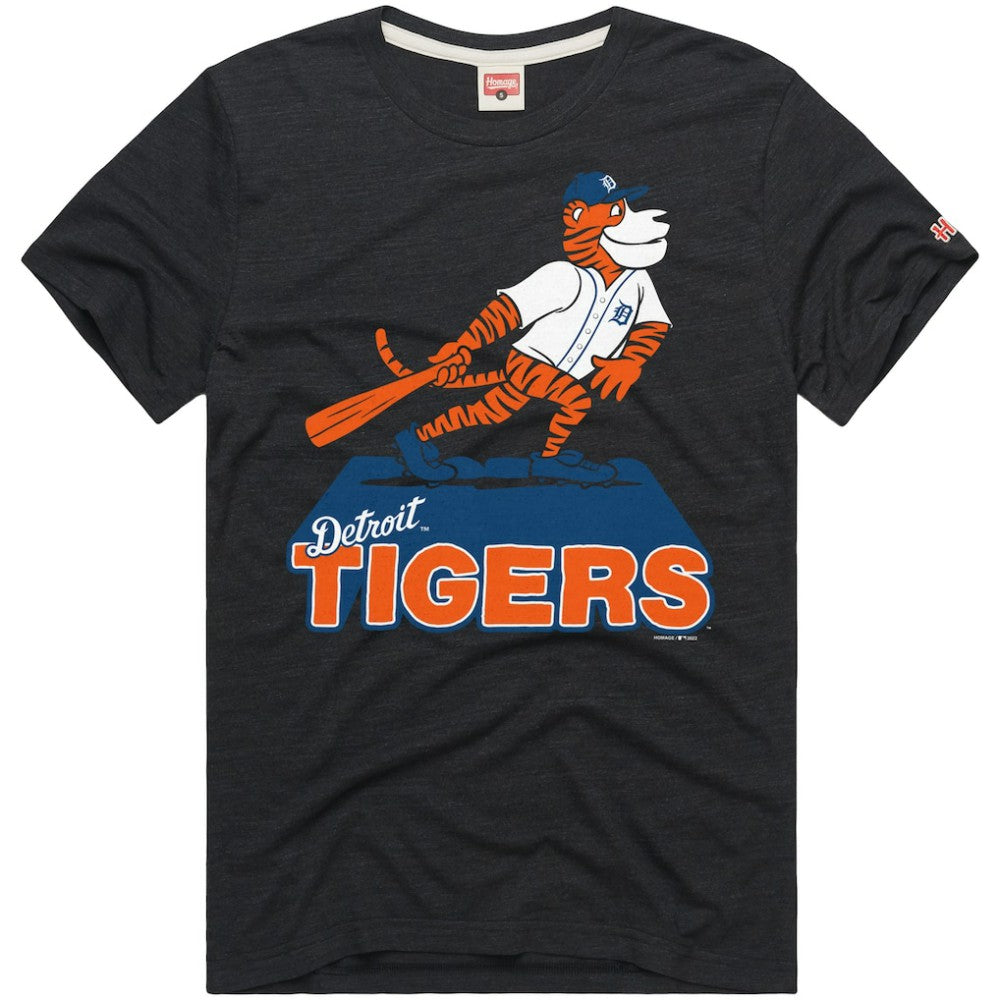 Detroit Tigers Homage Hyper Local Refresh Tri-Blend T-Shirt - MLB T-shirts