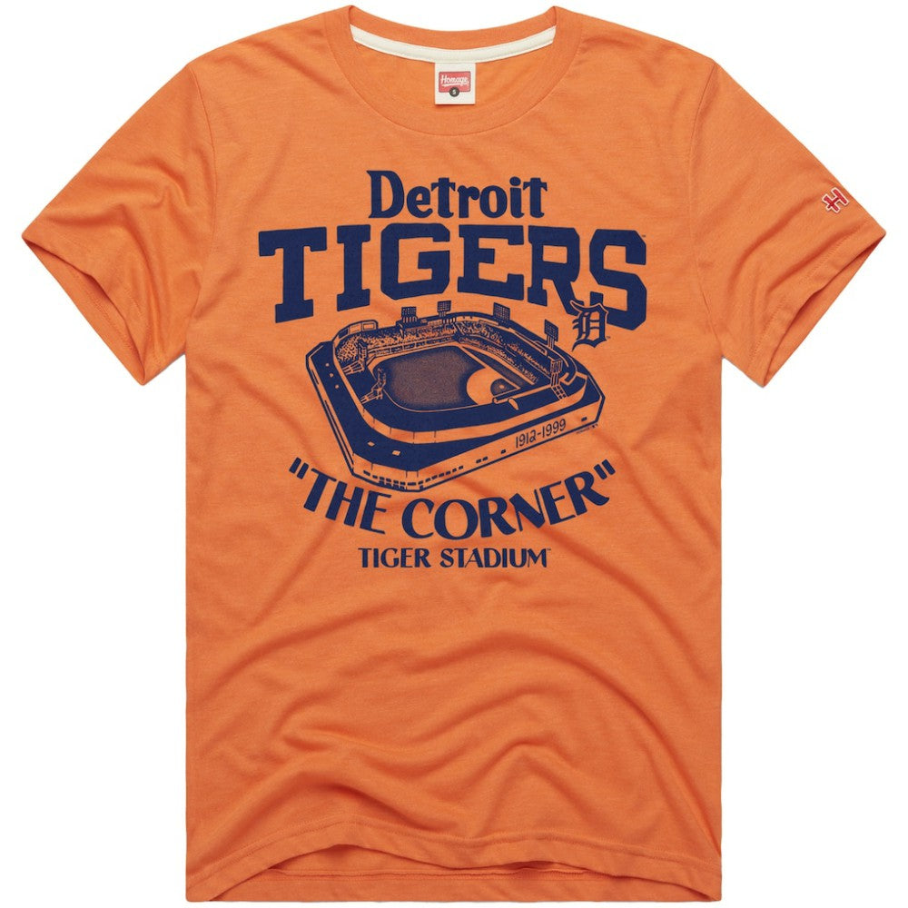 Detroit Tigers Homage Hyper Local Refresh Tri-Blend T-Shirt - MLB T-shirts