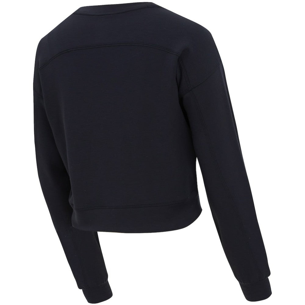 USWNT Concepts Sport Women's Tri-Blend Darby Knit Long Sleeve Crop Top