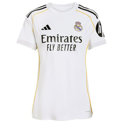 Kylian Mbappé Real Madrid Women's 2025/26 Home Replica Player Jersey