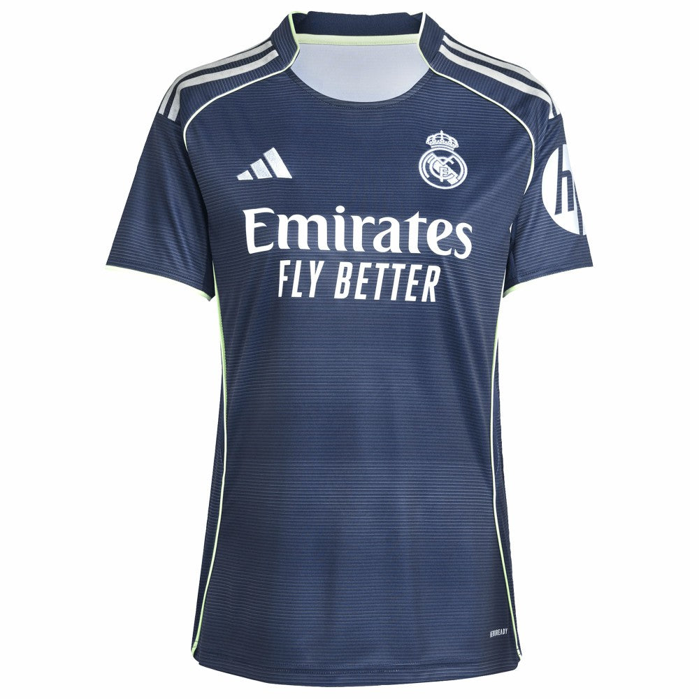 Kylian Mbappé Real Madrid Women's 2025/26 Away Replica Player Jersey