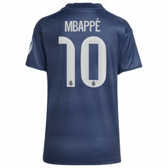 Kylian Mbappé Real Madrid Women's 2025/26 Away Replica Player Jersey