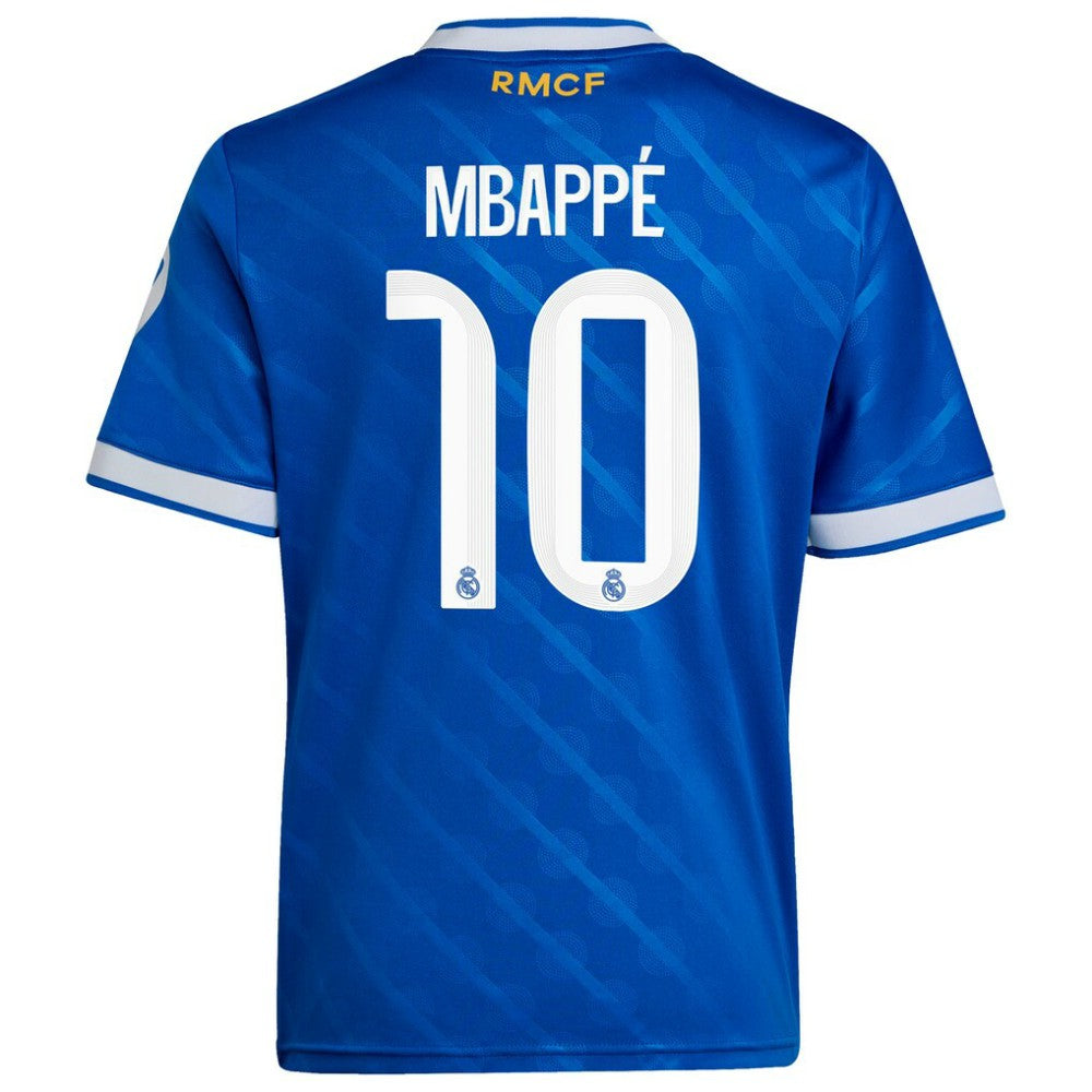 Kylian Mbappé Real Madrid Youth 2025/26 Third Replica Player Jersey