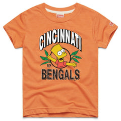 Cincinnati Bengals Homage x The Simpsons Youth Tri-Blend T-Shirt | NFL Discount