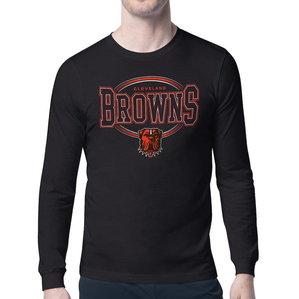 Cleveland Browns Starter Team Track Graphic Long Sleeve T-Shirt | NFL Outlet