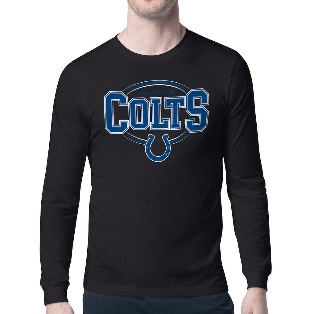 Indianapolis Colts Starter Team Track Graphic Long Sleeve T-Shirt | NFL Discount