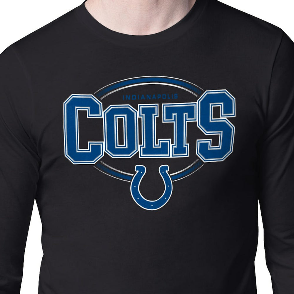 Indianapolis Colts Starter Team Track Graphic Long Sleeve T-Shirt | NFL Discount