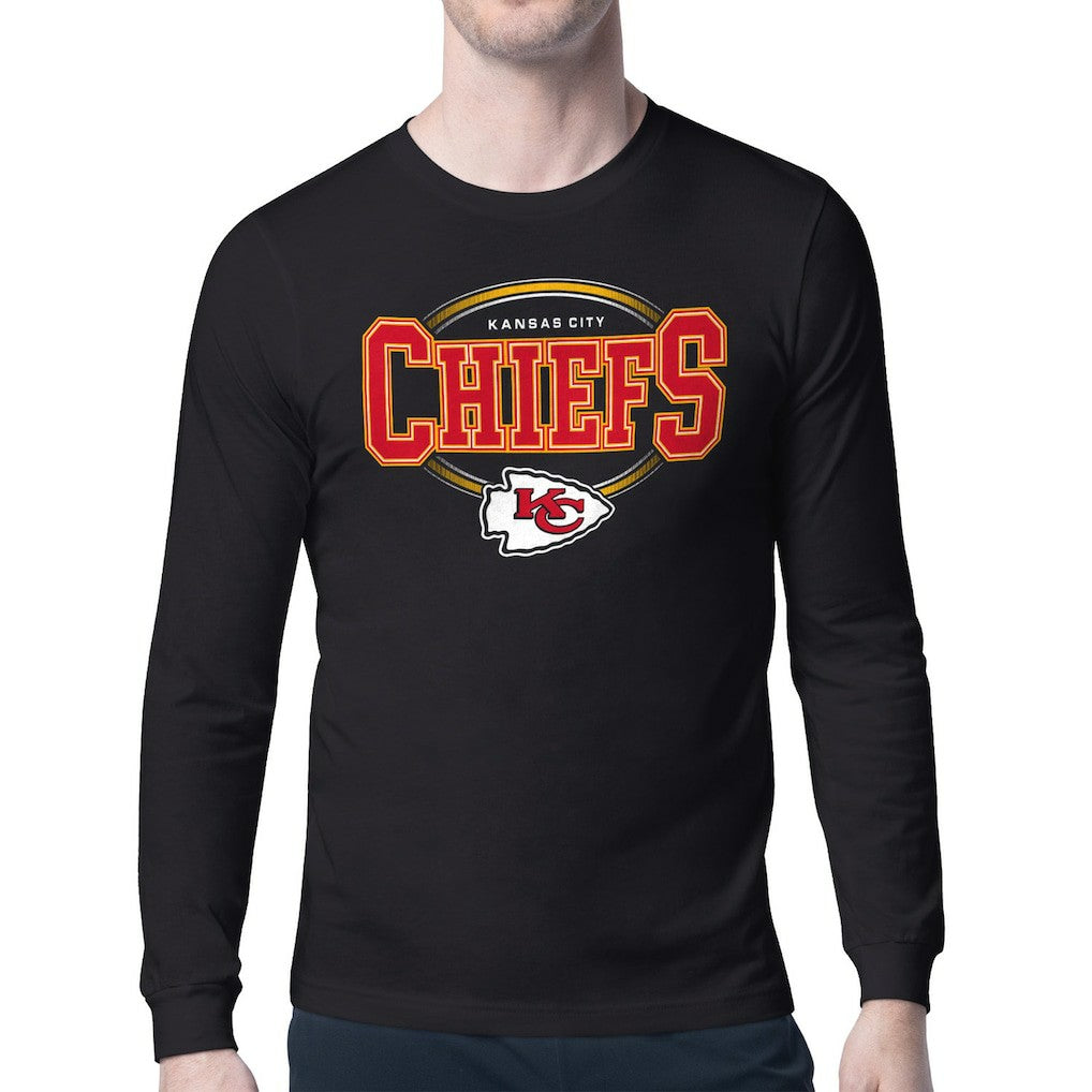 Kansas City Chiefs Starter Team Track Graphic Long Sleeve T-Shirt | NFL New