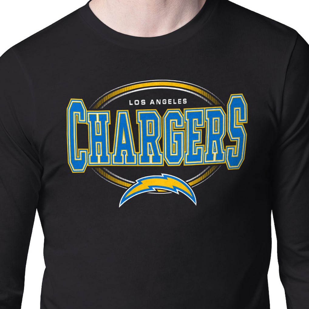 Los Angeles Chargers Starter Team Track Graphic Long Sleeve T-Shirt | NFL Sale