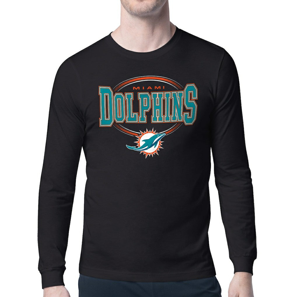 Miami Dolphins Starter Team Track Graphic Long Sleeve T-Shirt | NFL Online