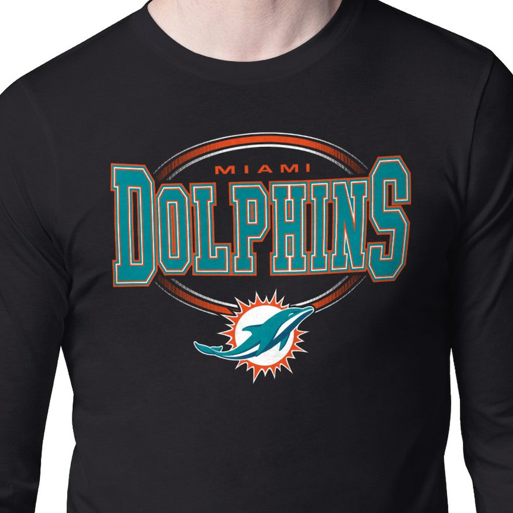 Miami Dolphins Starter Team Track Graphic Long Sleeve T-Shirt | NFL Online