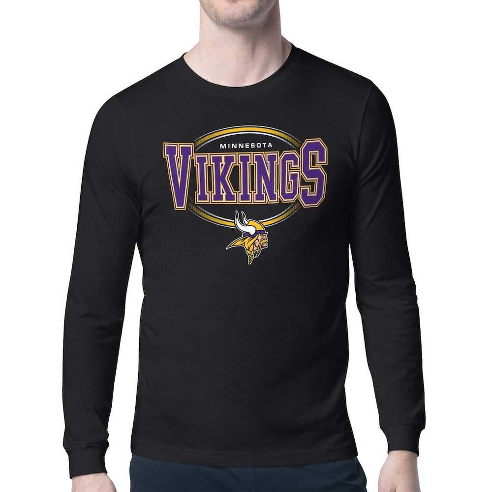 Minnesota Vikings Starter Team Track Graphic Long Sleeve T-Shirt | NFL Online