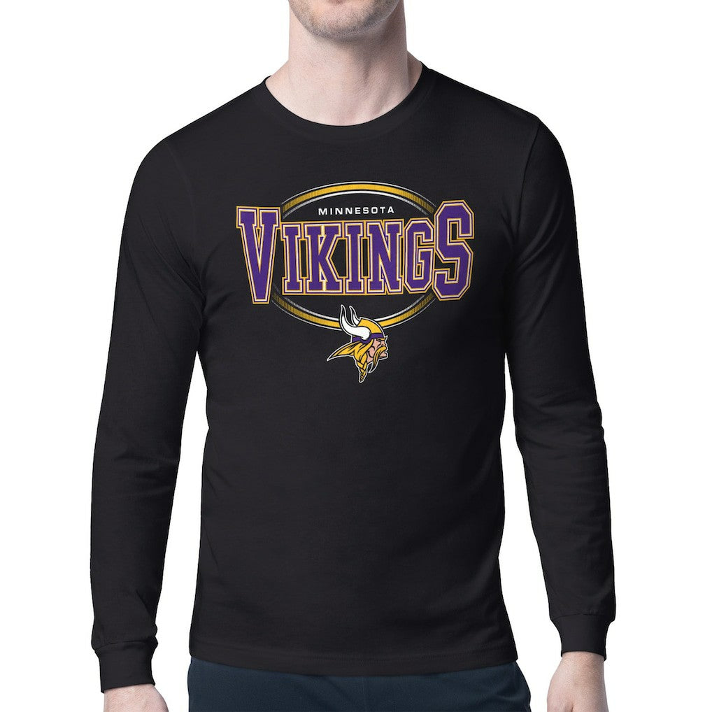 Minnesota Vikings Starter Team Track Graphic Long Sleeve T-Shirt | NFL Online