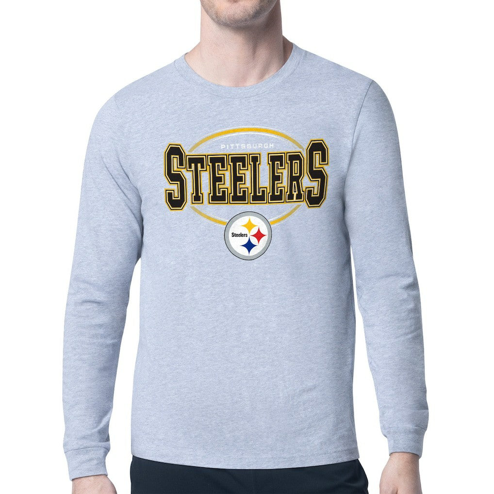 Pittsburgh Steelers Starter Team Track Graphic Long Sleeve T-Shirt | NFL Hot