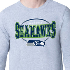 Seattle Seahawks Starter Team Track Graphic Long Sleeve T-Shirt | NFL Hot