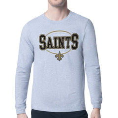 New Orleans Saints Starter Team Track Graphic Long Sleeve T-Shirt | NFL Online