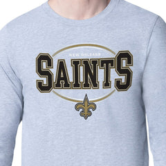 New Orleans Saints Starter Team Track Graphic Long Sleeve T-Shirt | NFL Online