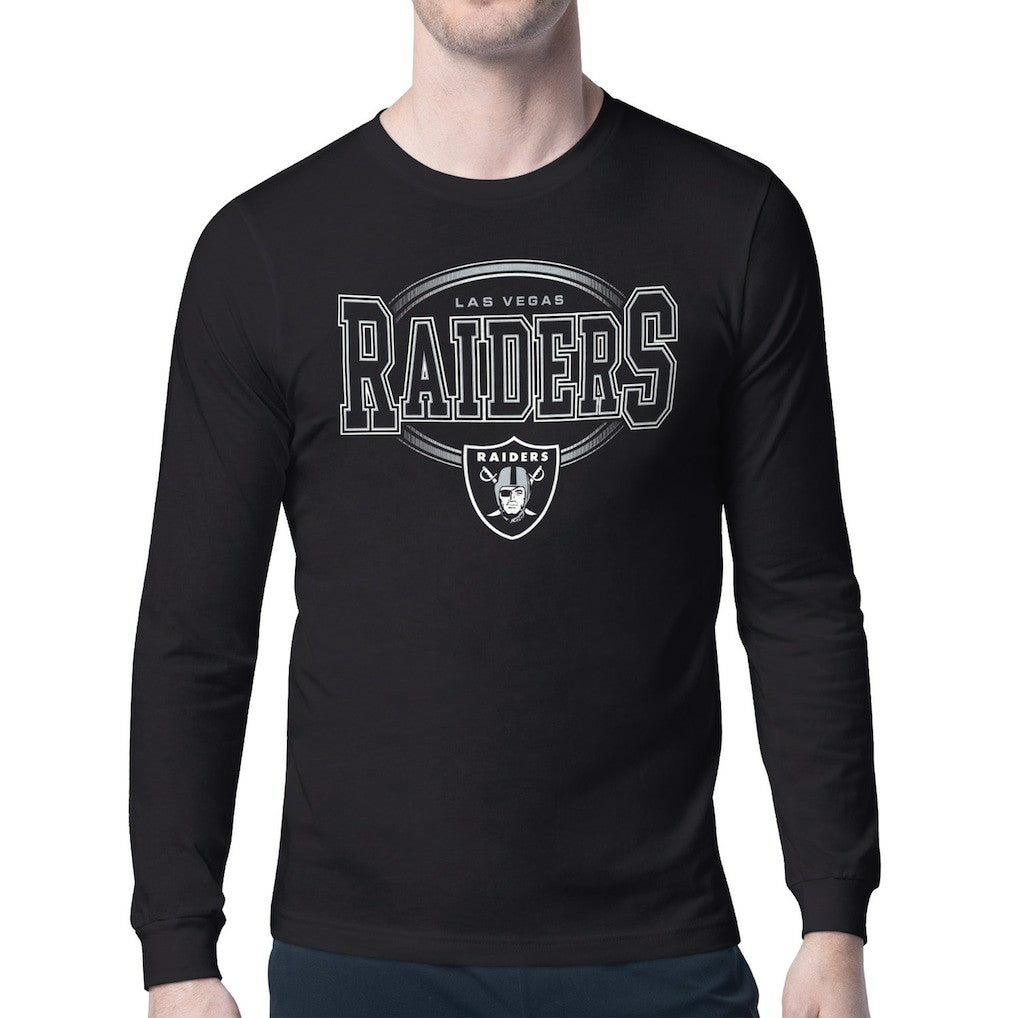 Las Vegas Raiders Starter Team Track Graphic Long Sleeve T-Shirt | NFL Online