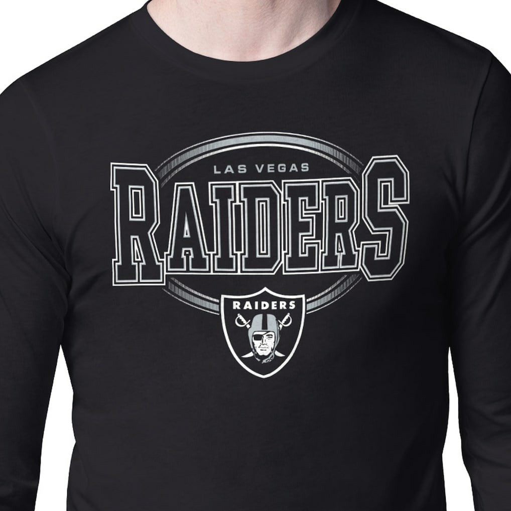 Las Vegas Raiders Starter Team Track Graphic Long Sleeve T-Shirt | NFL Online