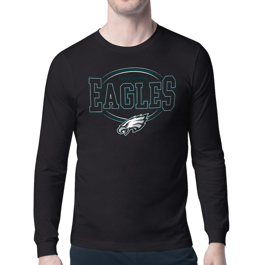 Philadelphia Eagles Starter Team Track Graphic Long Sleeve T-Shirt | NFL Near me