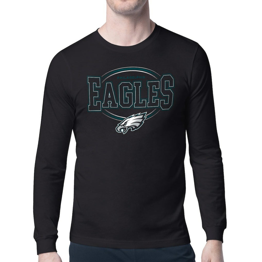 Philadelphia Eagles Starter Team Track Graphic Long Sleeve T-Shirt | NFL Near me