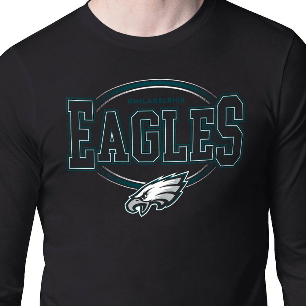 Philadelphia Eagles Starter Team Track Graphic Long Sleeve T-Shirt | NFL Near me