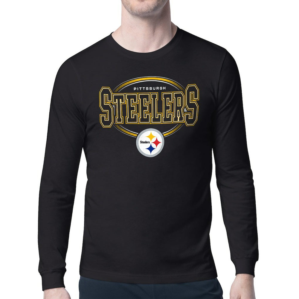 Pittsburgh Steelers Starter Team Track Graphic Long Sleeve T-Shirt | NFL US